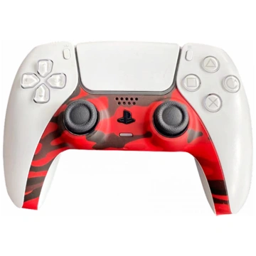 Piranha PS5 Controller Skins - Camo Red 397071 (48