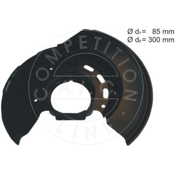 AIC 55737 - BREMŽU DISKA AIZSARGS BMW 34111154242