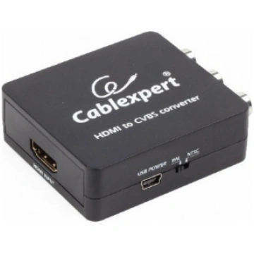 Adapteris Gembird HDMI to CVBS + Stereo Audio Conv