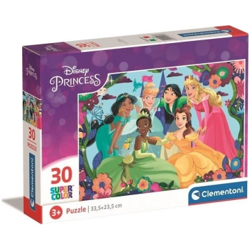 Clementoni CLE puzzle 30 SuperKolor Princess 20276