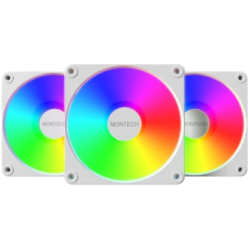 CASE FAN 120MM GF120 V2/ARGB PWM 3I1(W) MONTECH GF