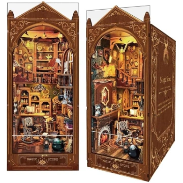 Book Nook Kit, Magic Store Dollhouse Booknook Book