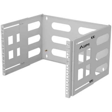 Rack wall mount 19" 6U 497x400/240 gray