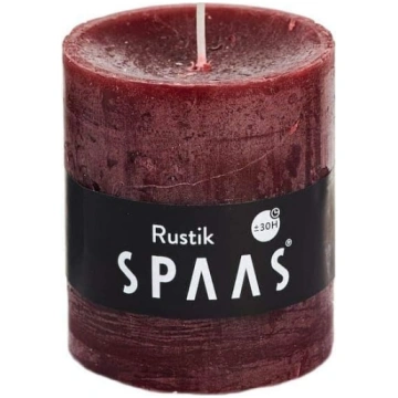 Spaas 8 lauku sveces ar parafīna vasku, bez aromāt