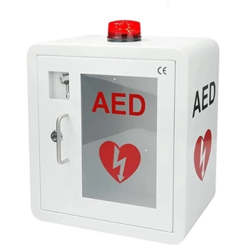 AED defibrilatora glabāšanas skapis, pie sienas st