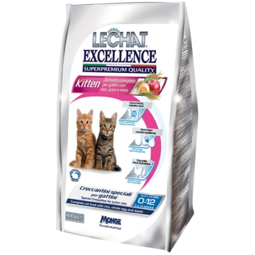 Sausā kaķu barība Monge Lechat Excellence Kitten, 