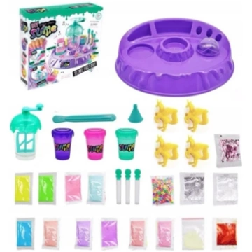 Kiddyz DIY SLIME FACTORY: LARGE SET WITH GLITTER A