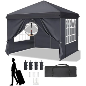 LEADZM paviljons 3 x 3 m, saliekamais paviljons ar