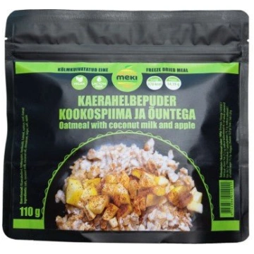MEKI Auzu pārslu biezputra ar kokosriekstu pienu u