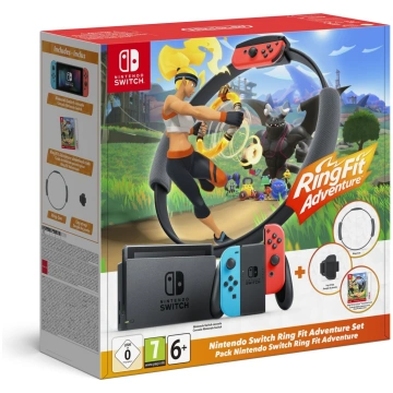 Nintendo Switch Console 32GB v2 neon Red&Blue New 