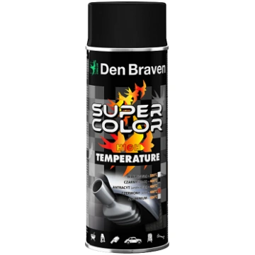Krāsa karstumizturīga 800C sarkana 400ml Den Brave