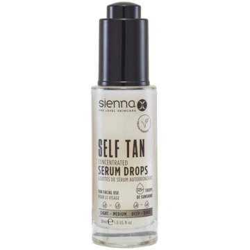 SIENNA-X SELF TAN SERUM DROPS PILIENI 30 ML