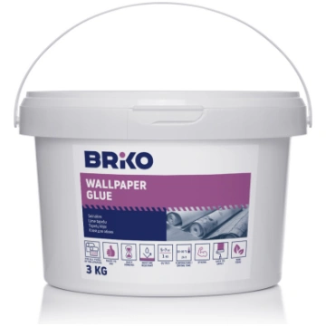 Tapešu līme Briko Ready Bond, 3 kg