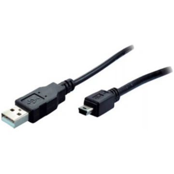 USB kabelis ShiverPeaks BS77162 1.8m USB 2.0 melns