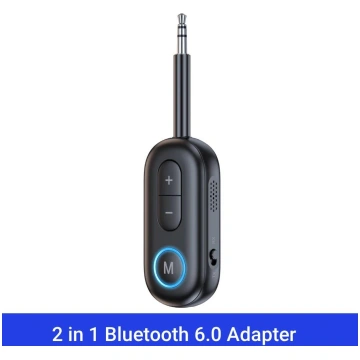 Bluetooth 6.0 Audio Uztvērējs Raidītājs Brīvroku H