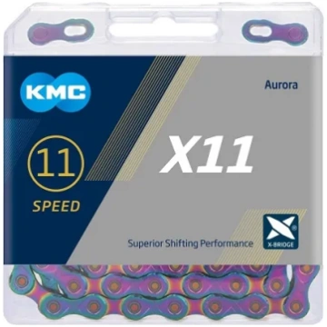 Ķēde KMC X11 Aurora Blue