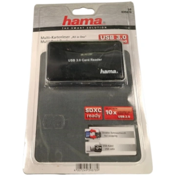 Lietots - Hama USB 3.0 multi-card reader SD/microS