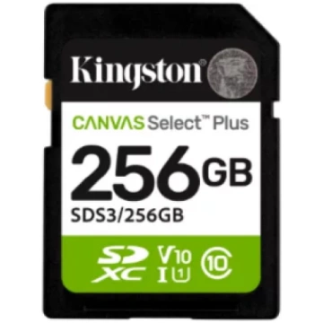 Kingston Canvas Select Plus | 256 GB | SD | Flash 