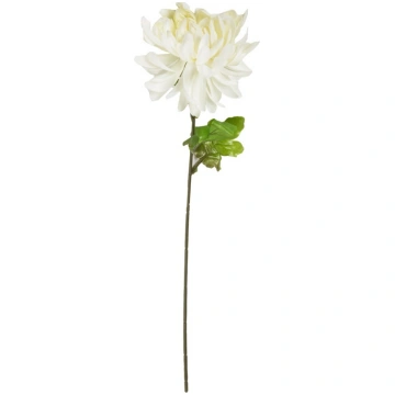 Mākslīgie ziedi, hrizantēma, balta krās., 71 cm
