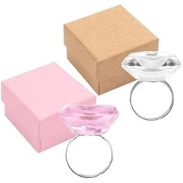 Generic 2 Stück Kristall Wimpernringe mit Becherha