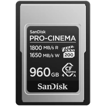 Zibatmiņa SanDisk PRO-CINEMA 960 GB CFexpress Type