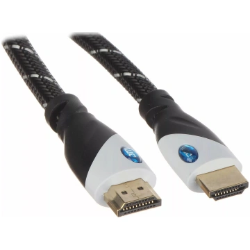 HDMI - HDMI kabelis RING 10m sudraba