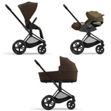 Cybex Priam 4.0 + Cloud Z2 I-size Matt black frame