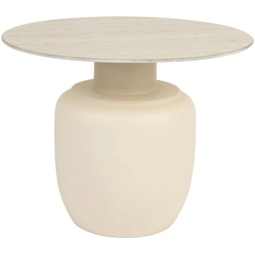 Side Table Karula High Zuiver, DUTCH BONE, White