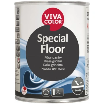 VIVACOLOR Grīdas krāsa Vivacolor Special Floor, be