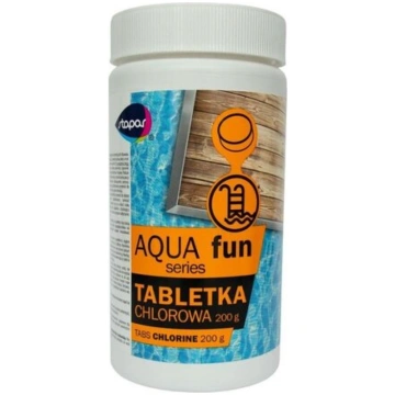 Hlora tabletes Aqua Fun, 5 gab Stapar