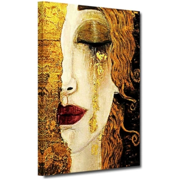 ZHONGYUTONG Gustavs Klimts Teardrop glezna uz aude