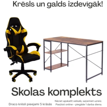 Draco krēsls + Mimo galds
