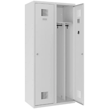 Metāla garderobes skapis Double 1800x400/800mm