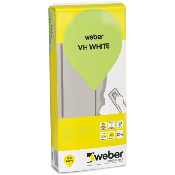 Špaktele Saint-Gobain Weber VH, izlīdzinošs, balta