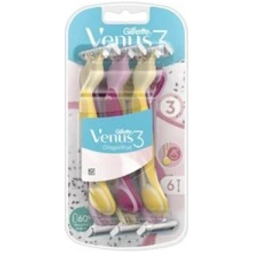 "Gillette Venus 3 Dragonfruit - Vienreizlietojamie