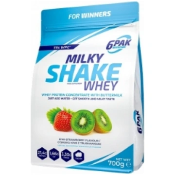 6PAK Sūkalu proteīns Milky Shake Whey 700g