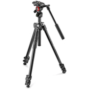 Statīvs Manfrotto 290 light Kit with Fluid Video H