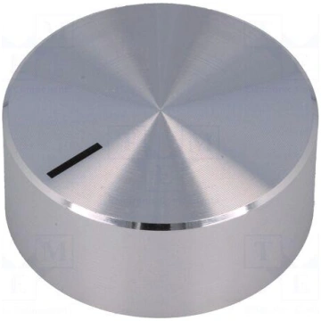 Knob | with pointer | aluminium,plastic | Øshaft: 