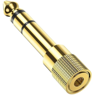 Adapteris Av Mozos Jack 3.5mm - Jack 6.3mm Zelta (