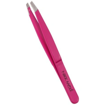 Nikk Mole Eyebrow Tweezers Pink and