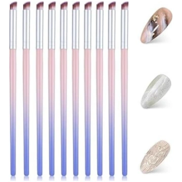 Ombre Nail Brush Koka pildspalvas nagu mākslas ota