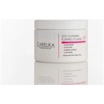 CARELIKA SOS Cleansing Foaming Powder ādu attīroša
