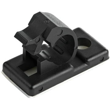 Startech 100 Adhesive Cable Management Clips Black
