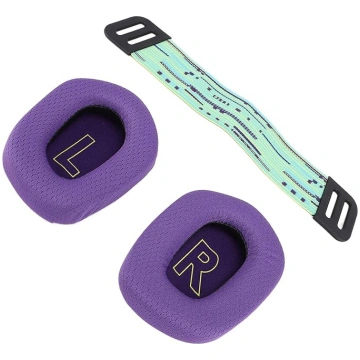 Ausla Headset-Ohrpolster, Atmungsaktive Mesh-Memor