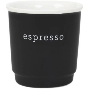 Homla espresso krūzīte Vamos, melna, 0,1 l