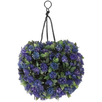 Hängende Solar-Blumen-Kugelleuchte für Außenbereic