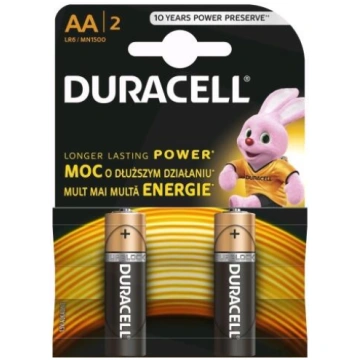 Duracell MN 1500 Basic AA (LR6) Blistera iepakojum