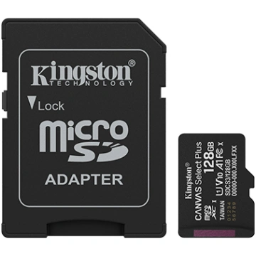 Kingston Canvas Select Plus | 128 GB | microSD | F