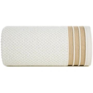Vannas dvielis Madlen 02, krēmkrāsa, 50 cm x 30 cm