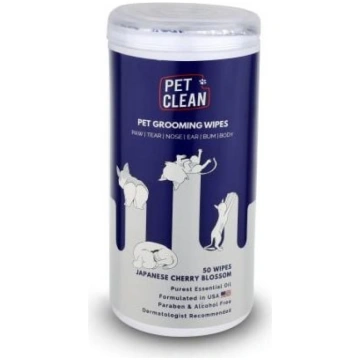 Pet Clean Grooming Wipes Japanese Cherry Blossom m